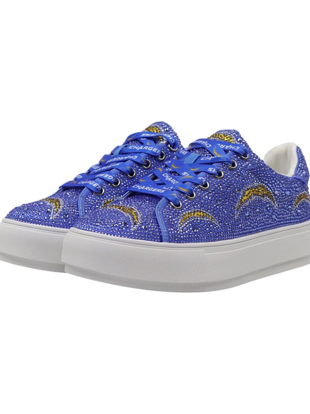 LOS ANGELES CHARGERS Crytal Team Colored Sneaker